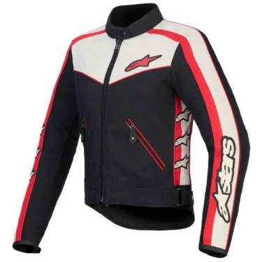 Imagem de Jaqueta Feminina Alpinestars Stella T Dyno WR, GG, Preto, Vermelho