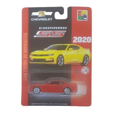 Imagem de Carrinho Miniatura Camaro SS Vermelho 2020 Chevrolet Metal - CKS