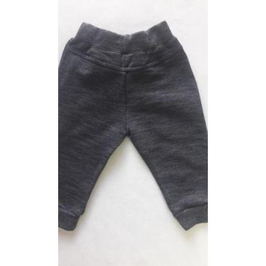 Imagem de Calça jogging moleton infantil menino flamê cinza claro have fun, Cinz