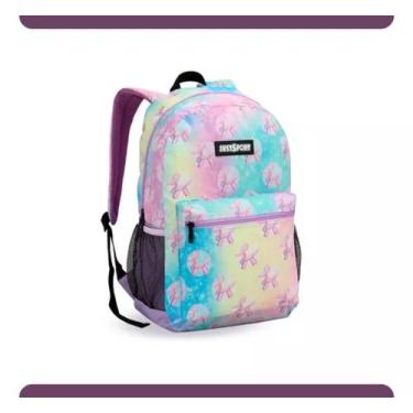 Imagem de Mochila Escolar Just Sport Unicórnio Tie-Dye Colorido