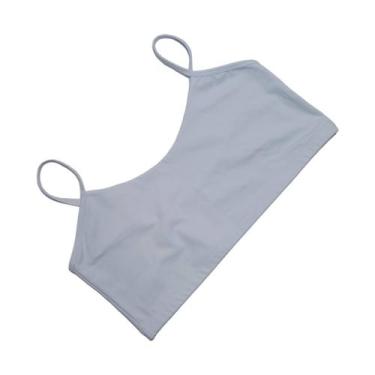 Imagem de Top cropped alcinha plus size reforçado uv 50+ frente dupla - INTIMACY