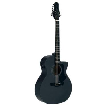 Imagem de Violão Tagima Rio Negro Grand Auditorium MDSVS Metalic Deep Silver Sat