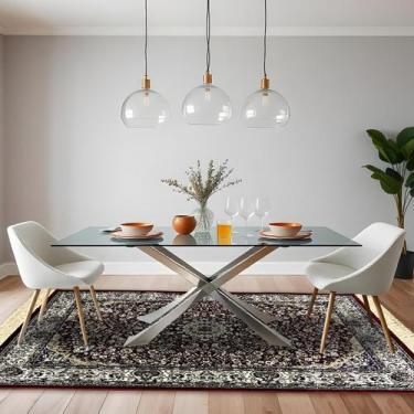 Imagem de 1 Tapete Belga Sala de Jantar Mesa Grande Es Cl 200 x 250 D1 - IDEALIZ