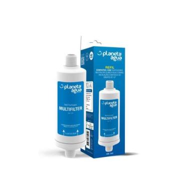 Imagem de Refil Filtro Purificador de água Multifilter Rosca Meia Polegada Plane