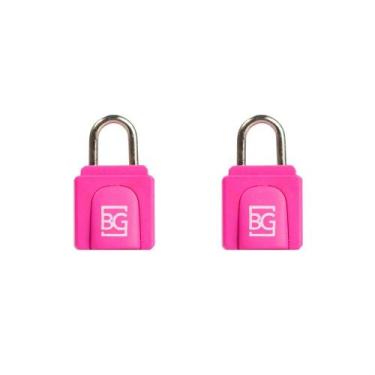 Imagem de Cadeado para Mala Bagaggio com Chave Rosa