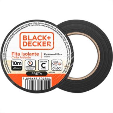 Imagem de Black Fita Isolante B&D 10Mts - Kit C/10 Pc - DEWALT