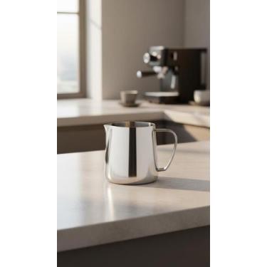 Imagem de Leiteira Pitcher Profissional Aço Inox 600ml - Congratulations Store