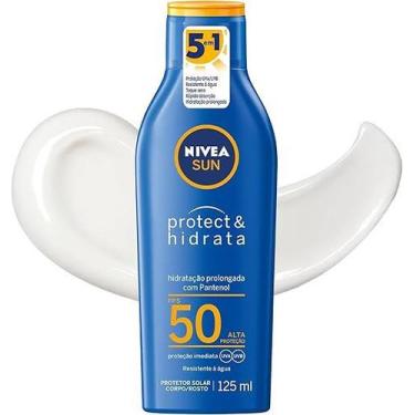 Imagem de NIVEA SUN Protetor Solar Protect & Hidrata FPS 30 200ml - Com toque se