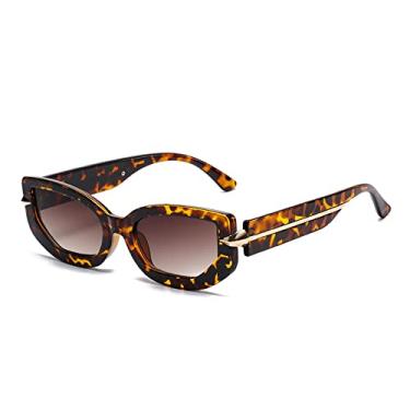 Imagem de Óculos de sol vintage setas olho de gato armação pequena óculos de sol moda óculos de sol versáteis, 1, tamanho único