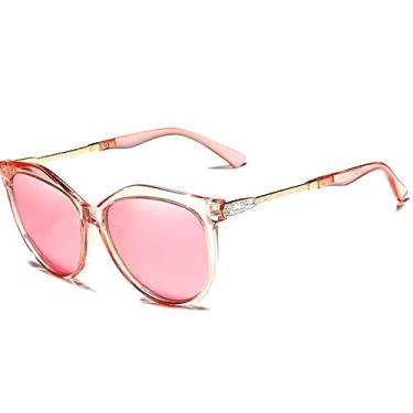 Imagem de Óculos de Sol Feminino Polarizadas Design Luxuoso Banned 1976 Moda Casual (C5)