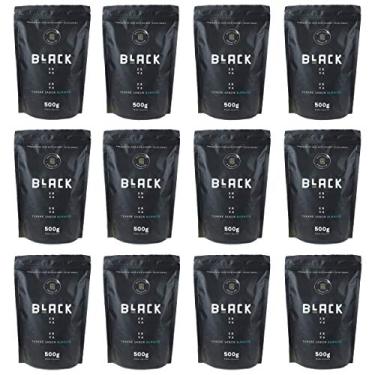 Imagem de KIT COM 12 ERVA MATE 500G PARA TERERÉ BLACK ERVA (Burrito)