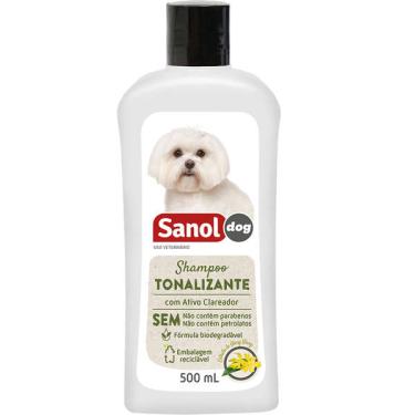 Imagem de Shampoo Sanol Dog Tonalizante para Pelos Claros - 500ml