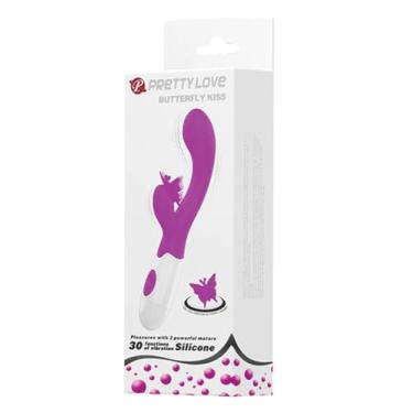 Imagem de Massageador de clitóris de Vibro Vibradores Calcinha Estimulador Clitóris Borboleta Brinquedos Para Adultos Sem Fio Feminino Erótico - PRETTY LOVE BUTTERFLY KIS - SEXTOYONLINE