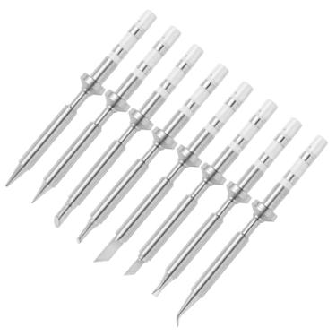 Imagem de FEITA Pontas de ferro de solda mini lápis de substituição para ferro de solda Pinecil, acessórios de solda portátil PTS200/TS100 (ST-B/I/BC2/C4/K/KU/D04/J02 8 peças)