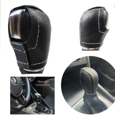 Imagem de Capa Couro Manopla de Câmbio Automático Volkswagen Jetta Virtus Golf A
