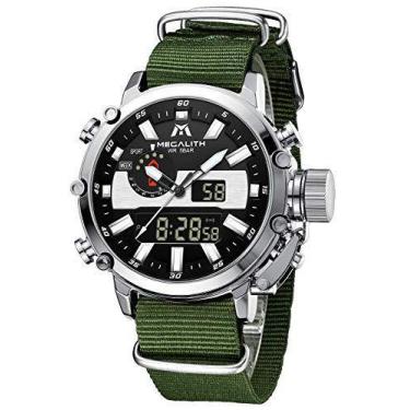 Imagem de Relógios masculinos digitais à prova d'água, relógio esportivo militar