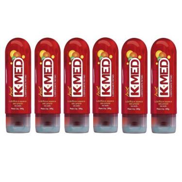 Imagem de k-med hot gel íntimo - kit 6x 200g cimed, Gel, Gel lubrificante 