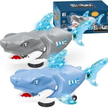 Imagem de Brinquedo Tubarão Baby Shark Eletrônico Com Luz e Som - toys