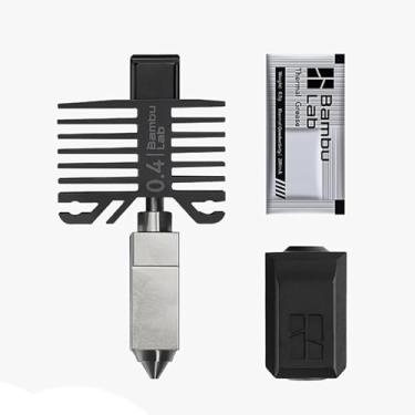 Imagem de 3DTOOLS Kit De Hotend De Aço Temperado Bambu Lab Original P1, X1 - Série X1 E Série P1 (0,4 Mm)