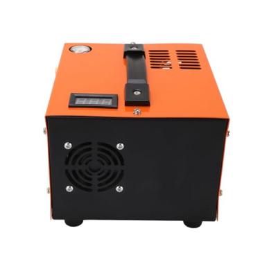 Imagem de Compressor de Ar PCP, Bomba de Alta Pressão 4500PSI para Mergulho, Ao Ar Livre, Inflação PCP, DC 12V Com Exibição de Temperatura Em Tempo Real