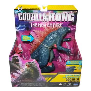 Imagem de Godzilla Vs Kong Novo Império – Boneco Godzilla Articulado 18 Cm C/Som Boca abre e fecha - Sunny