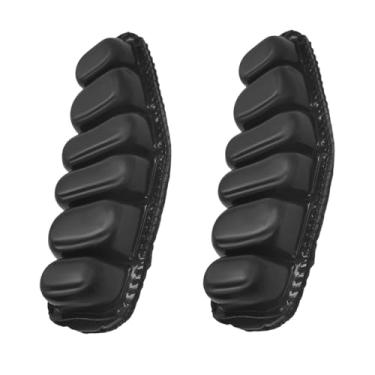 Imagem de PZYPYM Almofada De Espuma Para Fone Ouvido, Substituição Treinamento Aviação Geral Ga, Protetores Auriculares Com Cancelamento Ruído (Pacote 2, Preto)