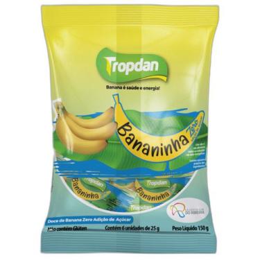 Imagem de Bananinha Sem Adição de Açúcares TROPDAN 150g
