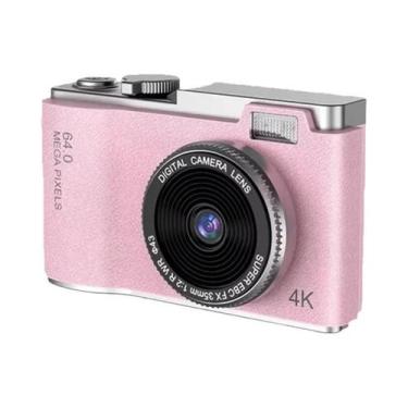 Imagem de Câmera Digital HD De 64MP Com Foco Automático E Tela De 2,4 Polegadas 