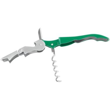 Imagem de OCS Parts Série Profissional Saca-rolhas para garçons | Verde | Abridor de chave de vinho de aço inoxidável com tampa de alumínio para casas, festas, garçons, garçons, restaurantes e vinícolas