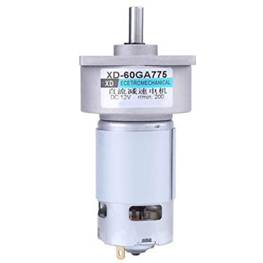 Imagem de Motor Redutor DC, Alto, Baixo Ruído, Bobina de Fio de Cobre Puro, Engrenagem de Metal, Posição do Rolamento, Regulação de Velocidade, Rotação No Sentido Horário e Anti-horário