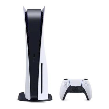 Imagem de Sony Playstation 5 825Gb Standard Cor Branco E Preto