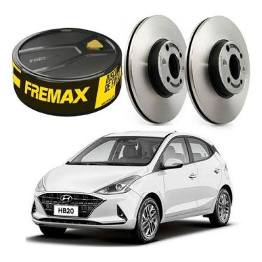 Imagem de Disco Freio Dianteiro Hb20 1.0 12v Turbo 2019 A 2022 - Fremax