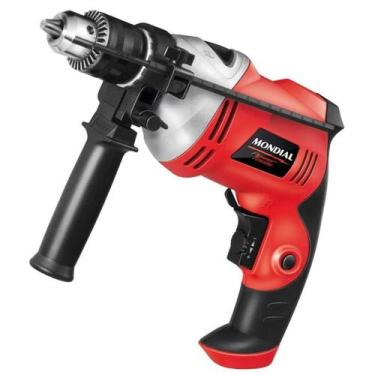 Imagem de Furadeira de Impacto Power Tools 750W para Concreto Madeira Aço Mandri
