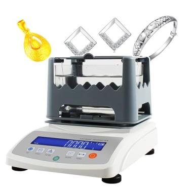 Imagem de KKSOUFX Detector De Teor De Pureza De Ouro, Medidor De Densidade De Ouro, Testador De Autenticidade De Metais Preciosos, Faixa De Densidade: 0,001 A 99,999 G/Cm³ Para Ouro, Prata E Platina