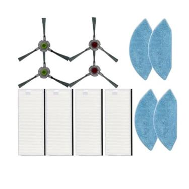 Imagem de Compatible With Ecovacs Deebot U2 DGN22 / U2 Pro Robot Vacuum Cleaner Hepa Filter Mop Cloth Main Side Brush Accessories Replacement Parts(Set 10)