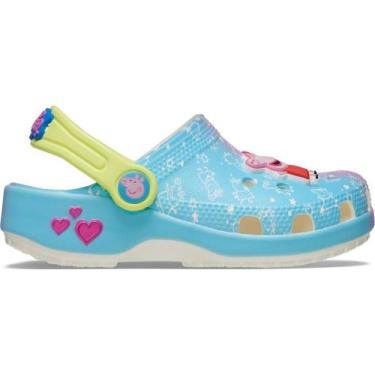 Imagem de Sandália crocs classic peppa pig clog infantil multi, 22, Multi