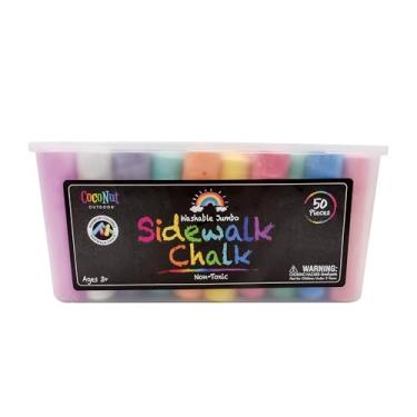 Imagem de Giz jumbo para calçada ao ar livre - balde de 50 peças