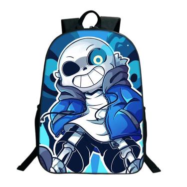 Imagem de Mochila escolar Undertale Sans Anime para crianças
