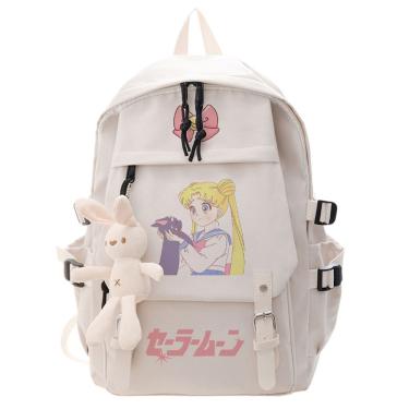 Imagem de Mochila Sailors Moons Tsukinos Usagis Cartoon Kids Nylon