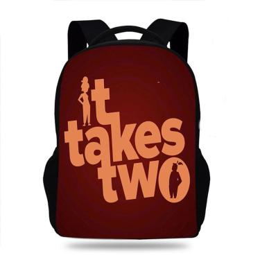 Imagem de Mochila escolar It Takes Two Anime Schoolbag para crianças