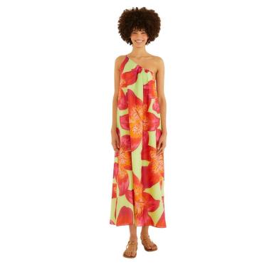 Imagem de Vestido Longo Farm Rio Lírio Tropical-Feminino