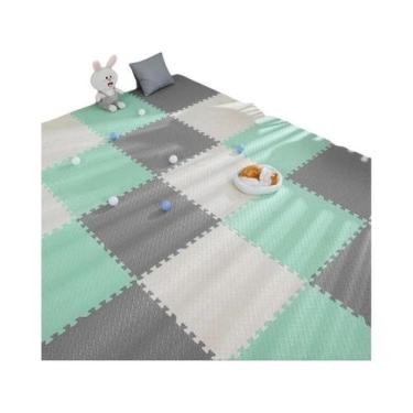 Imagem de Tapete De Atividades Para Bebês 8-16 Peças EVA Foam Brinquedos Educati