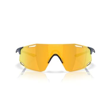 Imagem de Óculos de Sol Oakley Cybr Dyno 0OO9513D 951306 Tam 39 / Azul Escuro - Lentes Prizm 24K