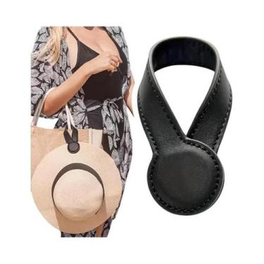 Imagem de Suporte Magnético De Parede Para Chapéus E Bolsas Em material sintétic