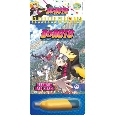 Imagem de Livro - Boruto - Desafio das cores