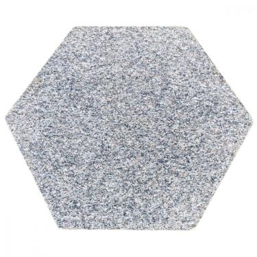 Imagem de Tampo De Granito Sextavado Ocre 140x121 Zez Cinza