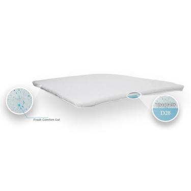 Imagem de Pillow Top Castor Solteiro Vitagel 120x203x5cm