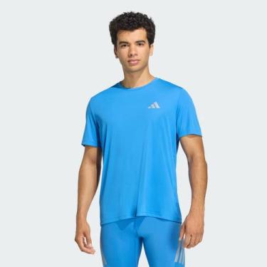 Imagem de Camiseta Adidas Run Ess Tee Azul, M