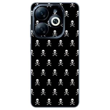 Imagem de Capa Adesivo Skin201 Verso Para Infinix Smart 8 Pro (X6525B) - KawaSki