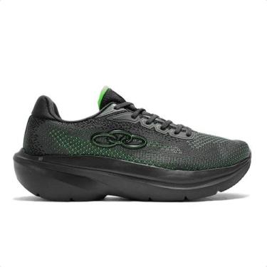Imagem de Tênis Olympikus Soma 2 Masculino, 41, Preto, Verde